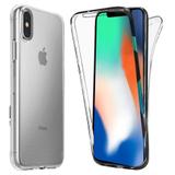 Capa Case 360 Graus Frente+Verso iPhone XR Transparente - Encapar