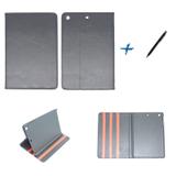 Capa/Case Couro iPad Mini 2/3 Carteira / Caneta Touch (Preto) - Bd cases
