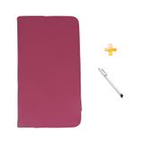 Capa Case Galaxy Tab A 7.0 T280/T285 Carteira / Caneta Touch (Rosa) - Skin t18