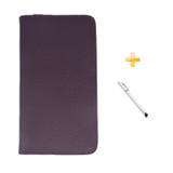 Capa Case Galaxy Tab A 7.0 T280/T285 Carteira / Caneta Touch (Roxo) - Skin t18