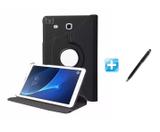 Capa Case Galaxy Tab A 7.0 T280/T285 Giratória 360 / Caneta Touch (Preto) - Skin t18