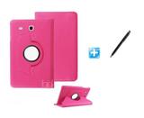 Capa Case Galaxy Tab A 7.0 T280/T285 Giratória 360 / Caneta Touch (Rosa) - Skin t18