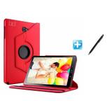 Capa Case Galaxy Tab A 7.0 T280/T285 Giratória 360 / Caneta Touch (Vermelho) - Bd cases