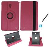 Capa Case Galaxy Tab A 8.0 2017 - T385 Giratória 360 / Caneta Touch (Rosa) - Bd cases