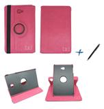 Capa Case Galaxy Tab A Note - 10.1 P580 / P585 Giratória / Caneta Touch (Pink) - Bd cases