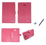 Capa Case Galaxy Tab A Note - 10.1 T580 / T585 Carteira / Caneta Touch (Pink) - Skin t18