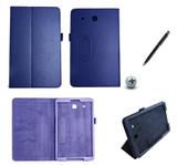 Capa Case Galaxy Tab E - 9.6 T560/561 Carteira / Caneta Touch (Azul Escuro) - Bd cases