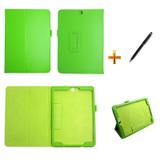 Capa Case Galaxy Tab S2 - 9.7 T810/T815 Carteira / Caneta Touch (Verde) - Bd cases