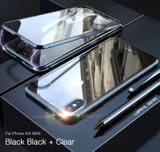 Capa Case Magnética Blindada iPhone XS - Preto - Luphie