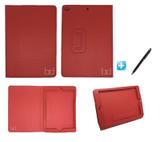 Capa Case New iPad 2017 - 9,7" Carteira/Pasta / Caneta Touch (Vermelho) - Bd cases