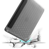 Capa Case Novo Ipad 9.7 polegadas 2017/2018/2019 WB Smartcase Antichoque Couro Preta