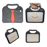 Capa Case Protetor Infantil Anti-Choque/Impacto "gravatinha" iPad Mini 2/3/4 (Preto) - Skin t18
