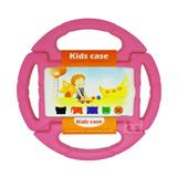 Capa Case Protetor Infantil Anti-Choque "Volante" Galaxy Tab E T113/T115/T116 7" BD NET (Rosa) - Bd cases