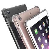 Capa Case Silicone Tpu Transparente reforçada Ipad 6 2018 Ipad 5 2017 - Tpu silicone