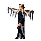 Capa Com Asa Adulto - Preta - Halloween