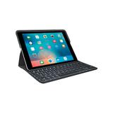 Capa Com Teclado Logitech Create Para Ipad Pro 9.7 - Preto
