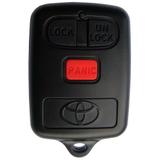 Capa Controle Alarme Toyota Corolla Fielder 2003 a 2008