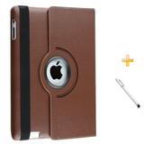 Capa/ Couro iPad Mini 2/3 360 / controlesTouch (Marrom) - Bd cases