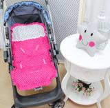 Capa de Carrinho Estrelinha PInk com Almofada - Bruna baby