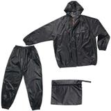 Capa de Chuva Calça Street Moto Tamanho GGG Impermeavel Sem Forro Preta MT084 - Atrio
