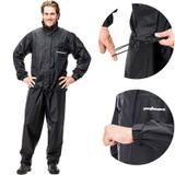 Capa De Chuva Roupa Motoqueiro Moto Boy Nylon Luxo Forro - Pantaneito