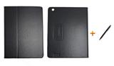 Capa de Couro iPad 2/3/4 Carteira/Pasta / Caneta Touch (Preto) - Skin t18