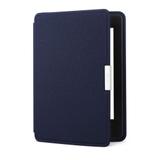 Capa de Couro Original Amazon Kindle Paperwhite Azul Marinho