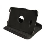 Capa de Couro para Galaxy Tab 3 7 Lite T111M T110N rotação 360 graus - Preta - Samsung