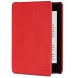 Capa de Couro Protetora Amazon para E-Reader Kindle Novo Paperwhite Vermelha
