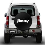 Capa de Estepe Jimny 4All 12 a 17 Jimny 4Sun 12 a 16 Basic Preto e Branco Com Cadeado - Splody
