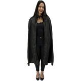Capa de Halloween Adulto Feminina Preta Com Capuz e Broche - Fantasias carol kb