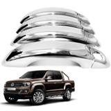 Capa de Maçaneta Amarok 2010 a 2019 Cromada - Shekparts