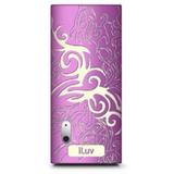 Capa de Silicone Icc-303 Rosa com Tribal para Ipod Nano 5g - Iluv