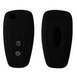 Capa de Silicone Olimpus para Chave Original Ford Focus Preto