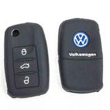 Capa de Silicone p/ proteção de Chave - Volkswagen Polo, Fox, Jetta, Gol, Voyage, Bora