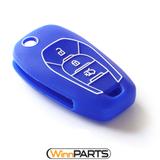 Capa De Silicone Protecao Chave Canivete Azul Winnparts Prisma cobalt onix spin cruze Pi0096