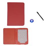 Capa e-Reader Kindle 6" Magnético / controlesTouch (Vermelho) - Bd cases