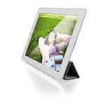 Capa e suporte para ios smart cover magnética branca - bo162 - Multilaser
