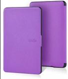 Capa Em Couro Magnética Para Amazon Kindle Paperwhite - Lilás - Hmaston