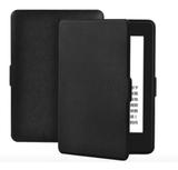 Capa Em Couro Magnética Para Amazon Kindle Paperwhite - Preta - Hmaston