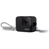 Capa em Silicone Preto + Cordão Sleeve Original GoPro Hero 5/6/7