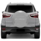 Capa Estepe Ford Ecosport 2003 A 2019 Prata Dublin Rígida com Furo para Trava Antifurto Bepo