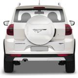 Capa Estepe Rígida VW Crossfox 2011 a 2018 Branco Cristal com Cadeado - Marçon