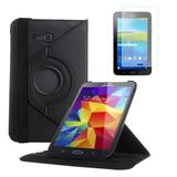 Capa Giratória Inclinável Para Tablet Samsung Galaxy Tab3 7.0" SM-T110 / T111 / T113 / T116 + Película Plástica - Lka