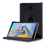 Capa Giratória para Samsung Tab 10.5" T595 T590 PRETO + Pelicula de vidro
