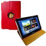 Capa Giratória Para Tablet Galaxy 10.1 Polegadas Vermelho Galaxy Note 10.1 N8000, N8020 - F3