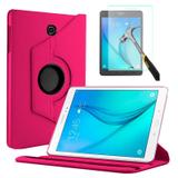 Capa Giratória Para Tablet Samsung Galaxy Tab A 8" SM-P350 / P355 / T350 / T355 + Película de Vidro - Lka