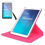 Capa Giratória Para Tablet Samsung Galaxy Tab E 9.6" SM-T560 / T561 / P560 / P561 + Película de Vidro - Lka