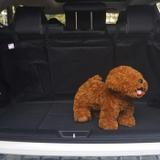 Capa Impermeável Protetora Animais Pet Sujeira para Porta-Malas Carro - Preto - Encapar