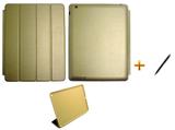 Capa iPad 2/3/4 Smart Case Gold Special Edition / Capa Traseira / Caneta Touch (Dourado) - Bd cases